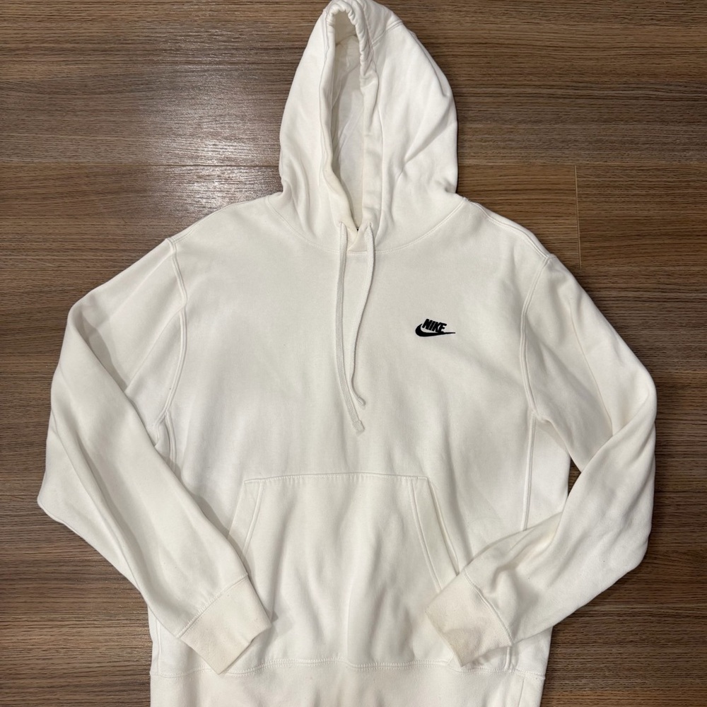 Nike White Hoodie